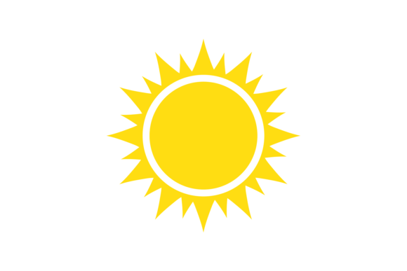 Download Scorching Sun. Summer Simple Ray Outline - Premium Resources
