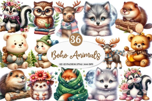 Download Sweet Forest Friends, Cute Baby Animals - Baby Collection