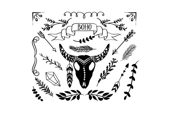 Download Boho Design Elements - Elements Collection
