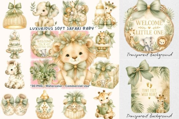 Download Luxury Soft Safari Gender Neutral Baby - Baby Collection
