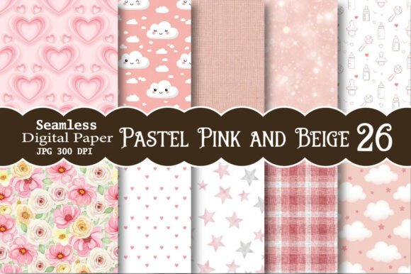 Download Pastel Pink and Beige Backgrounds - Pastel Collection