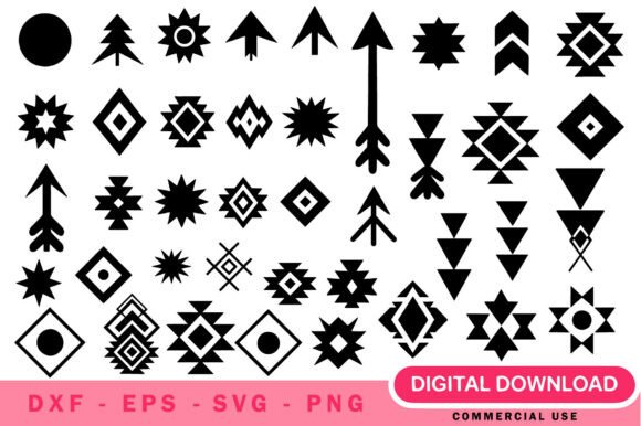 Download Southwestern Boho Elements SVG - Elements Collection